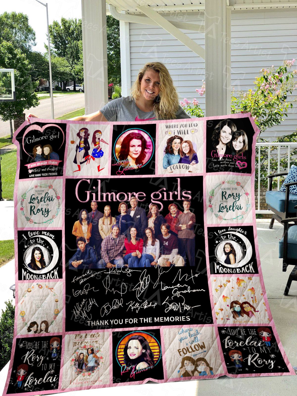 Girlmore Girls Quilt Blanket