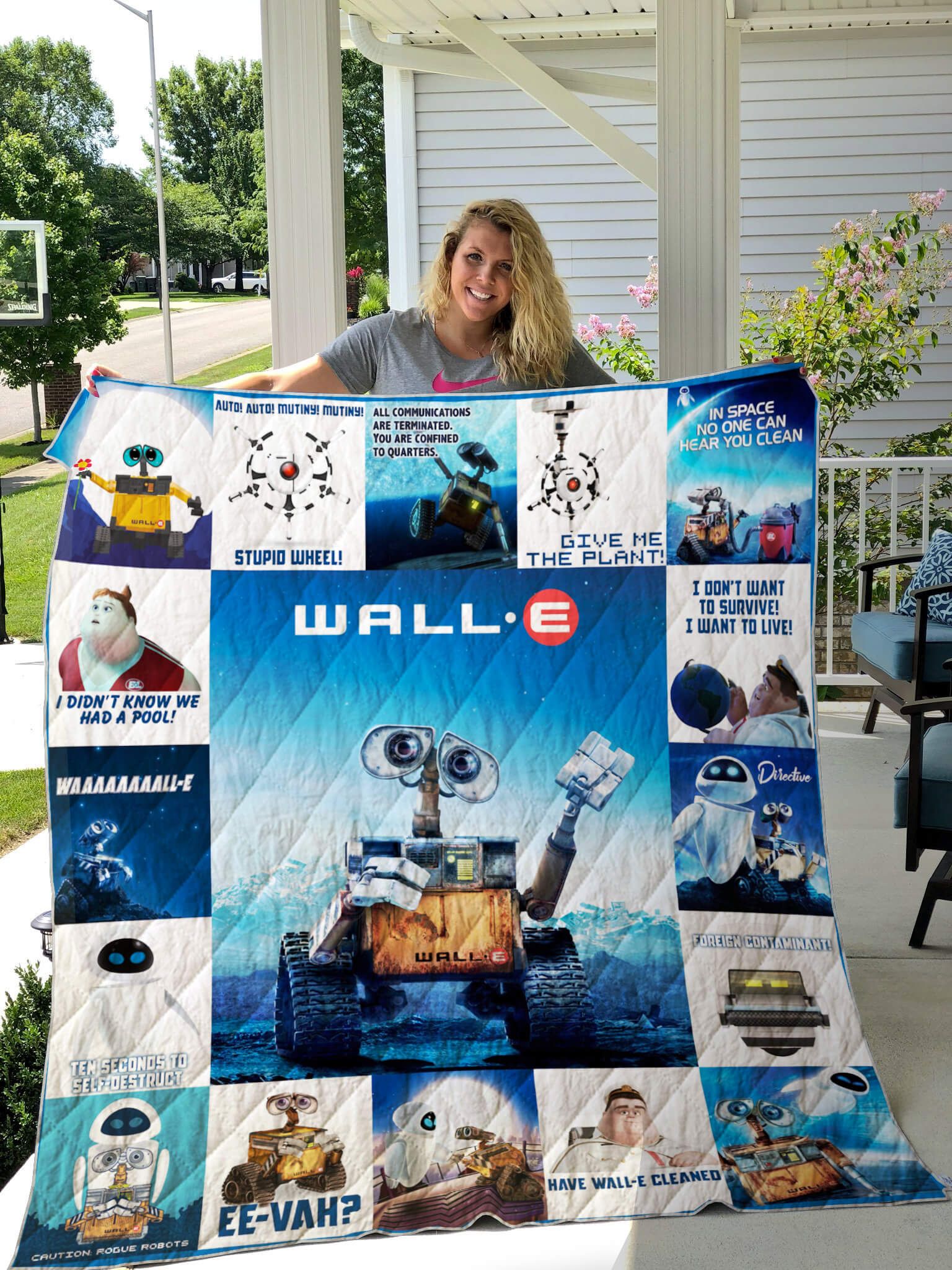Wall?e Quilt Blanket For Fans Ver 17