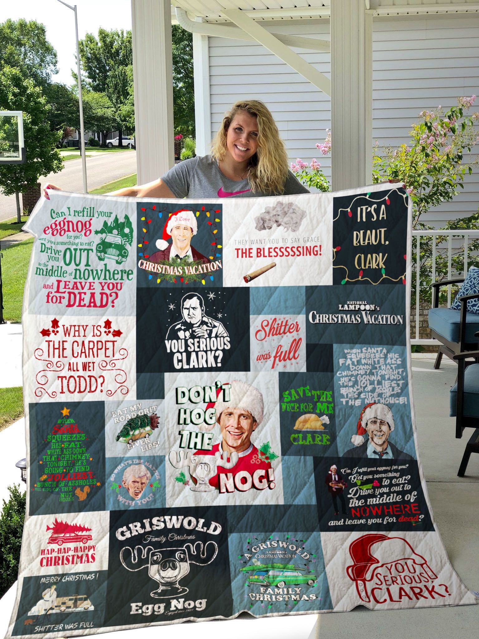 National Lampoon Christmas Vacation All Season Plus Size Quilt Blanket Ver 6