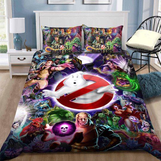 BEST Ghostbusters Characters Duvet Cover Bedding Set1