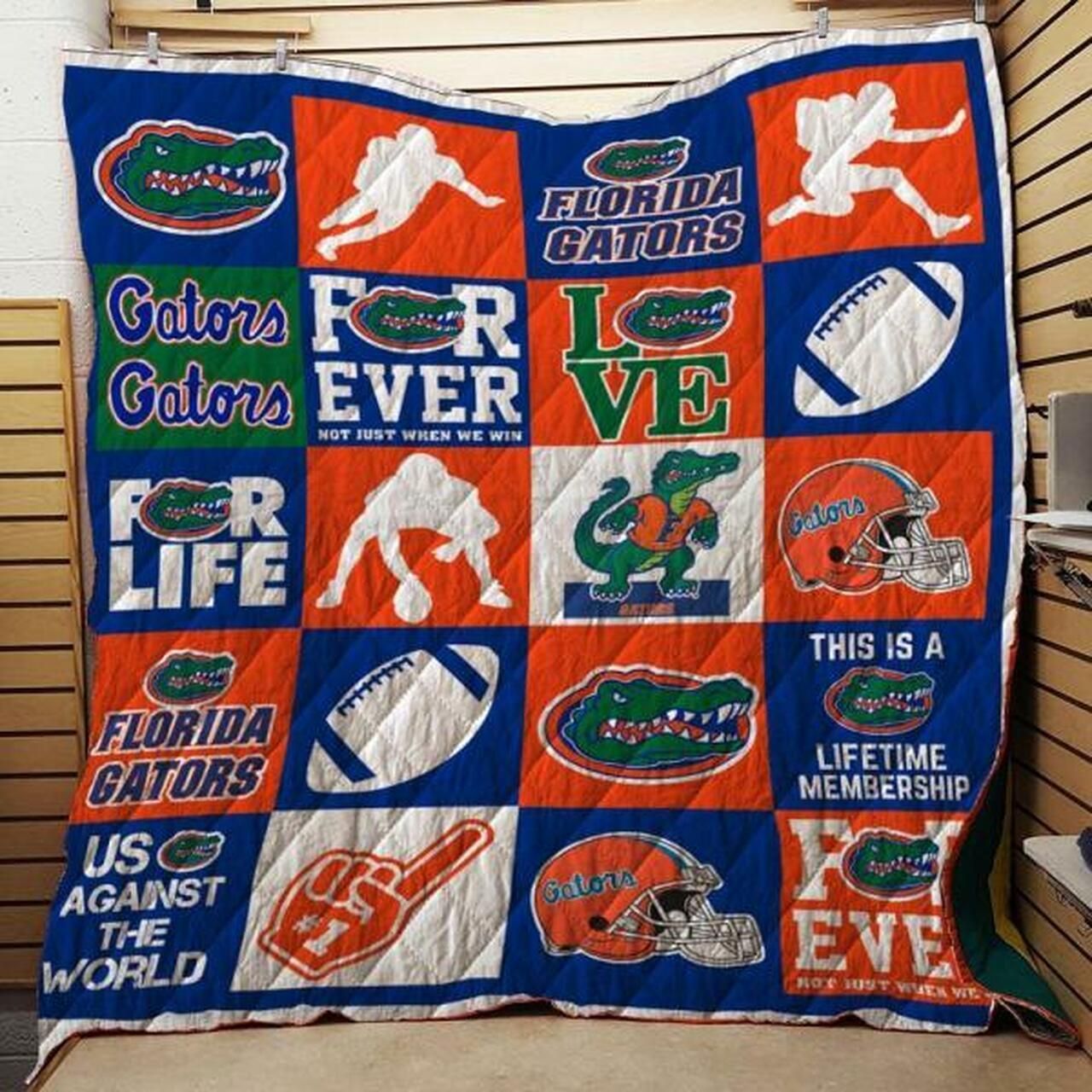 Ncaa Florida Gators Quilt Blanket 814