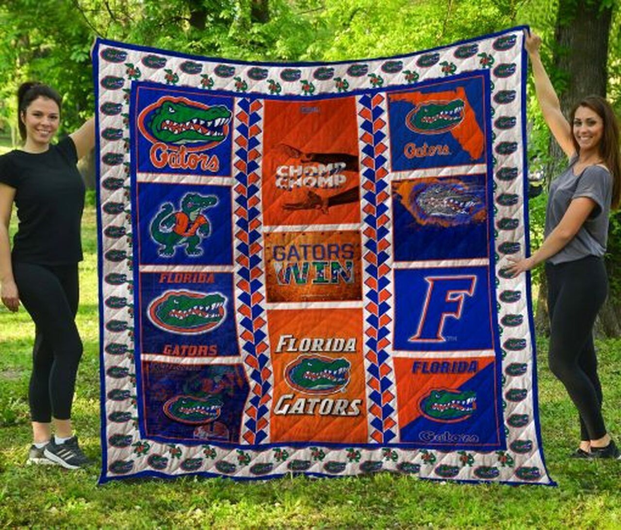 Ncaa Florida Gators Quilt Blanket 821