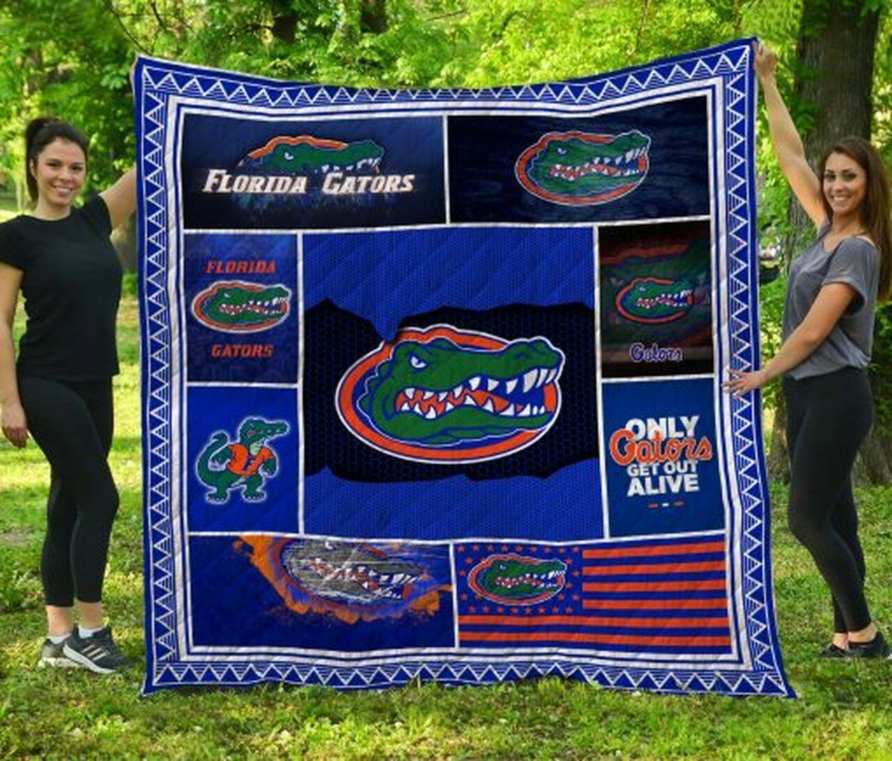 Ncaa Florida Gators Quilt Blanket 824