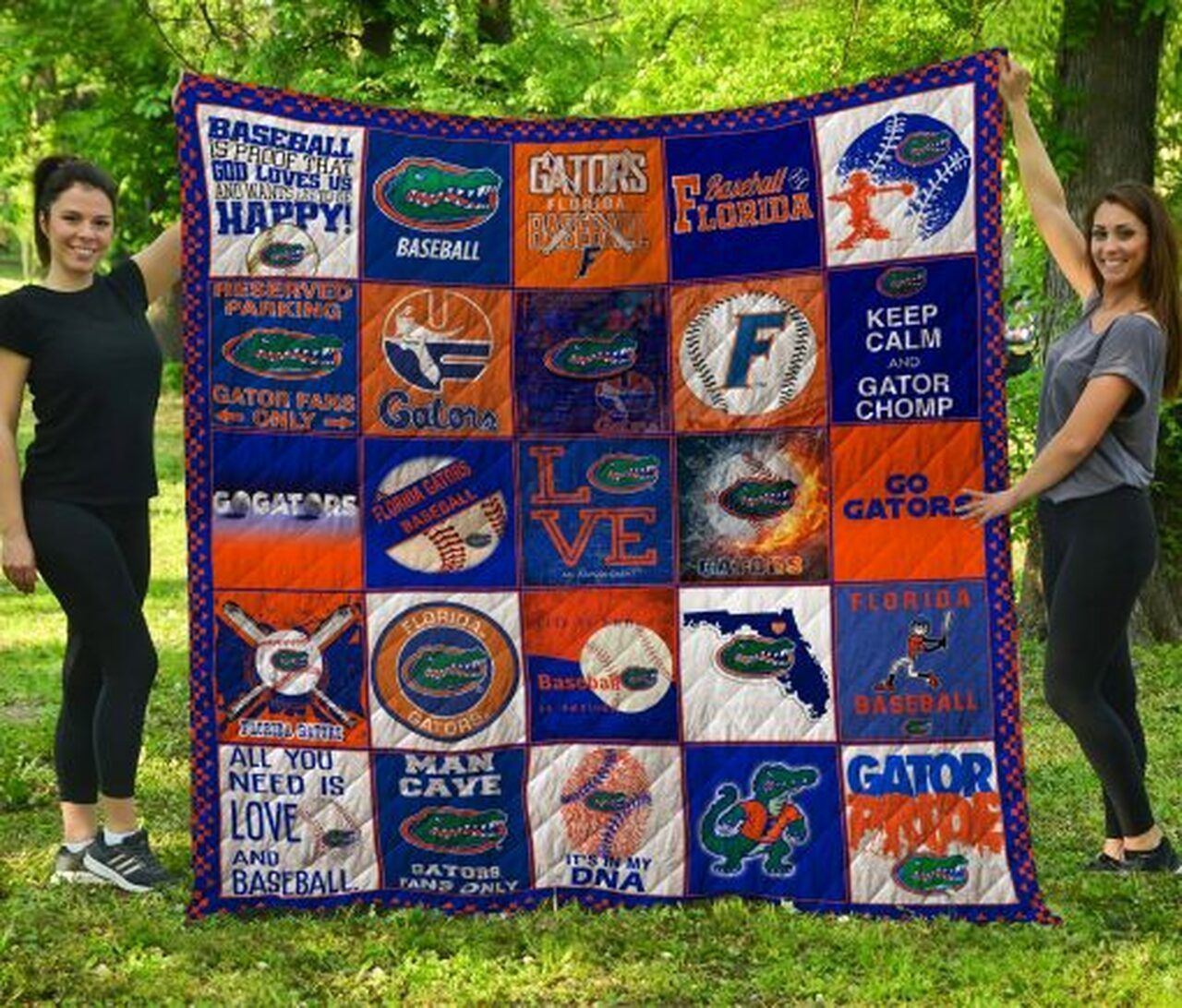 Ncaa Florida Gators Quilt Blanket 829