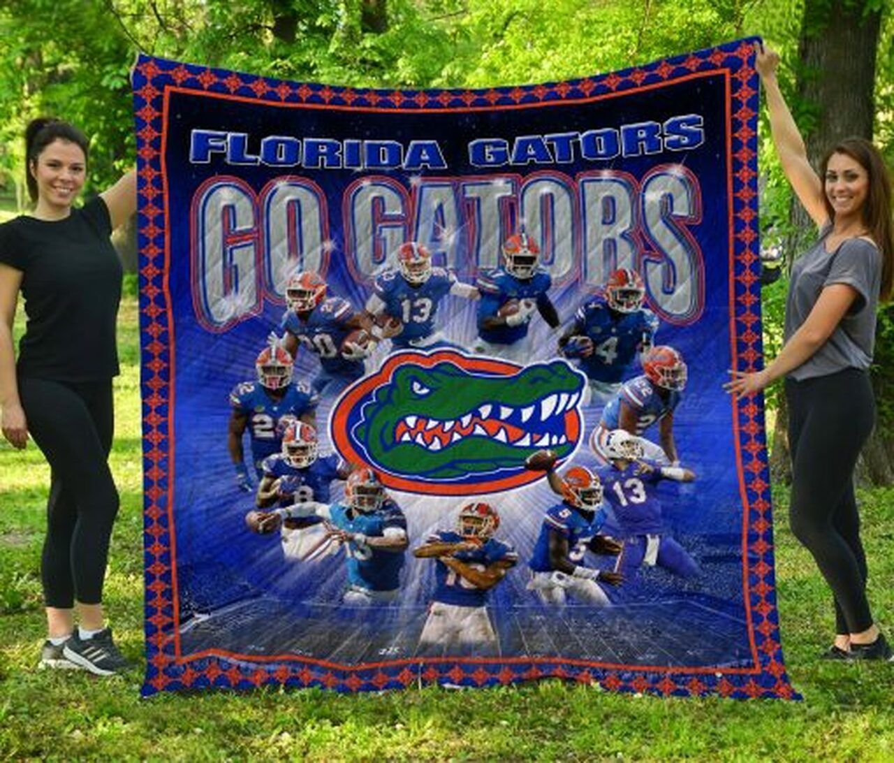 Ncaa Florida Gators Quilt Blanket 836