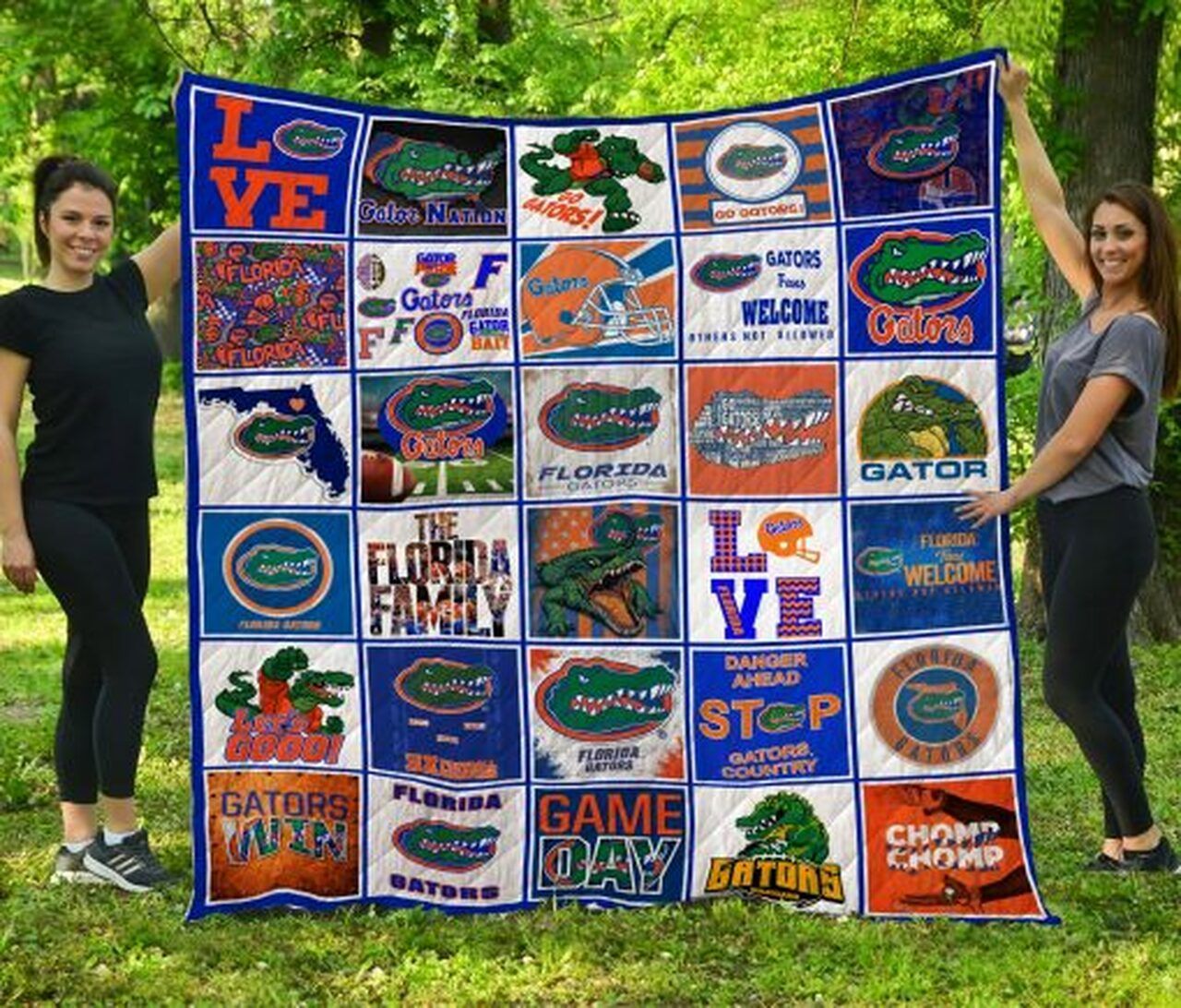 Ncaa Florida Gators Quilt Blanket 840