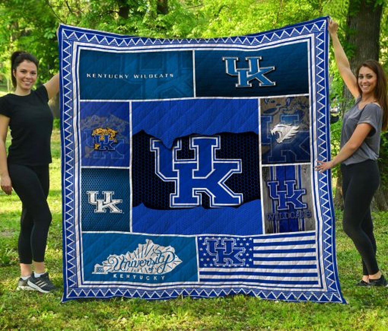 Ncaa Kentucky Wildcats Quilt Blanket 899